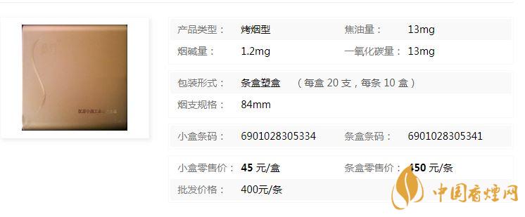 蘇煙軟金砂xs多少錢一包價格？蘇煙軟金砂XS價格及參數(shù)一覽
