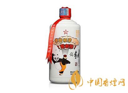 亮劍功夫熊貓酒42&deg;500ml