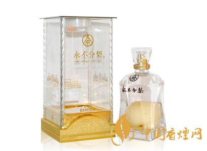 永不分梨方瓶晶玻盒40&deg;900ml（含梨）