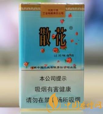 老牌卷煙散花軟藍(lán)一款河南非常親民的口糧香煙！